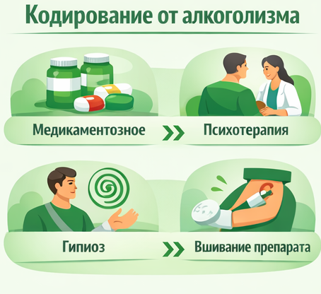 кодирование от алкоголизма в Тереке Санати